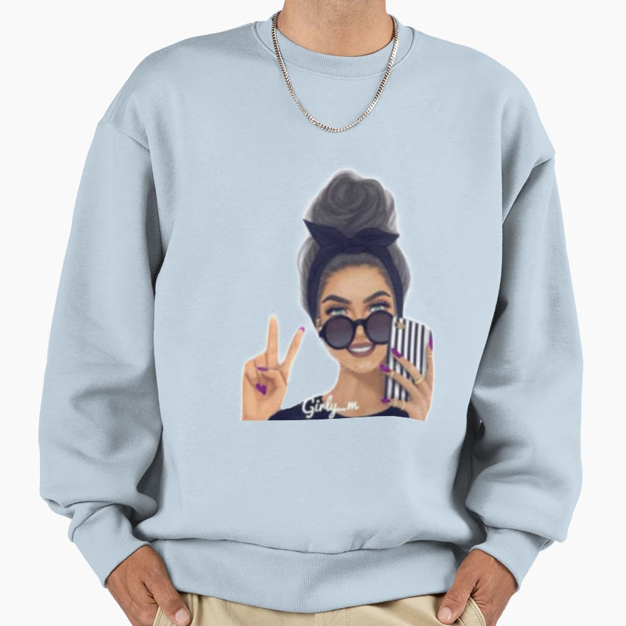 Girly Power Sweatshirt - Streetwear Style Unisex - T-Shirt, Sweatshirt, Hoodie