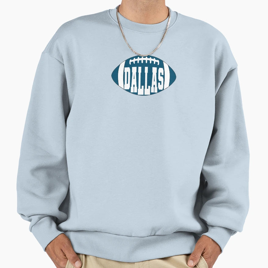Dallas Football Sweatshirt - Casual Everyday Wear for Adults - T-Shirt, Sweatshirt, Hoodie