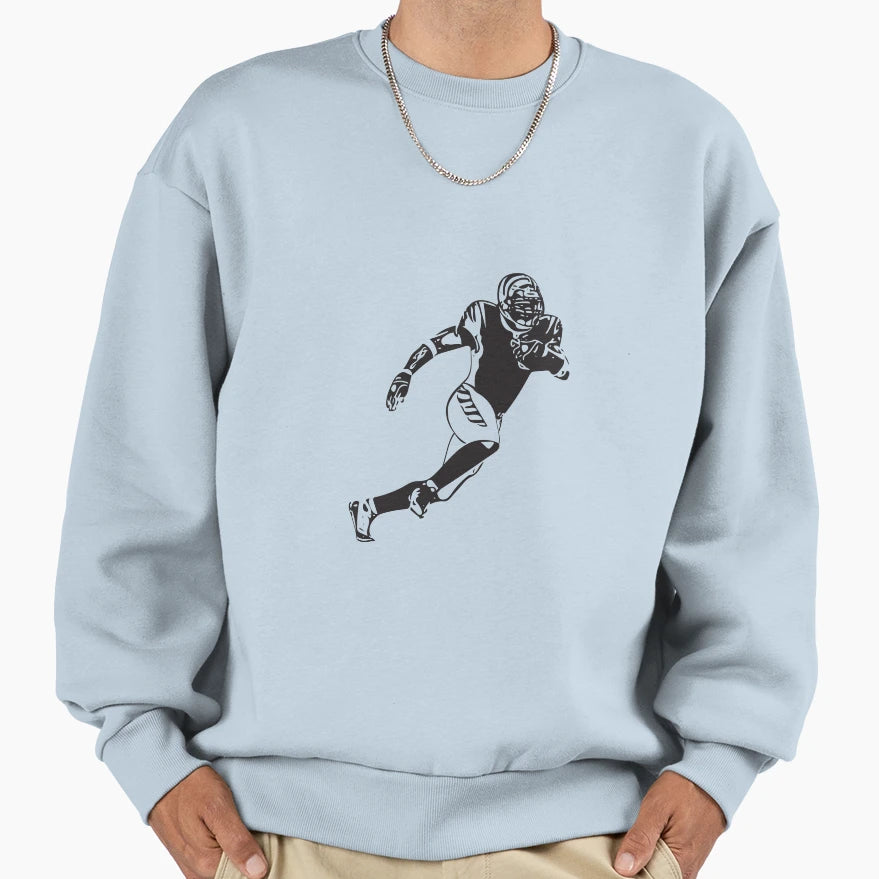 Touchdown Hero American Football Sweatshirt - Fun Novelty Design Unisex - T-Shirt, Sweatshirt, Hoodie