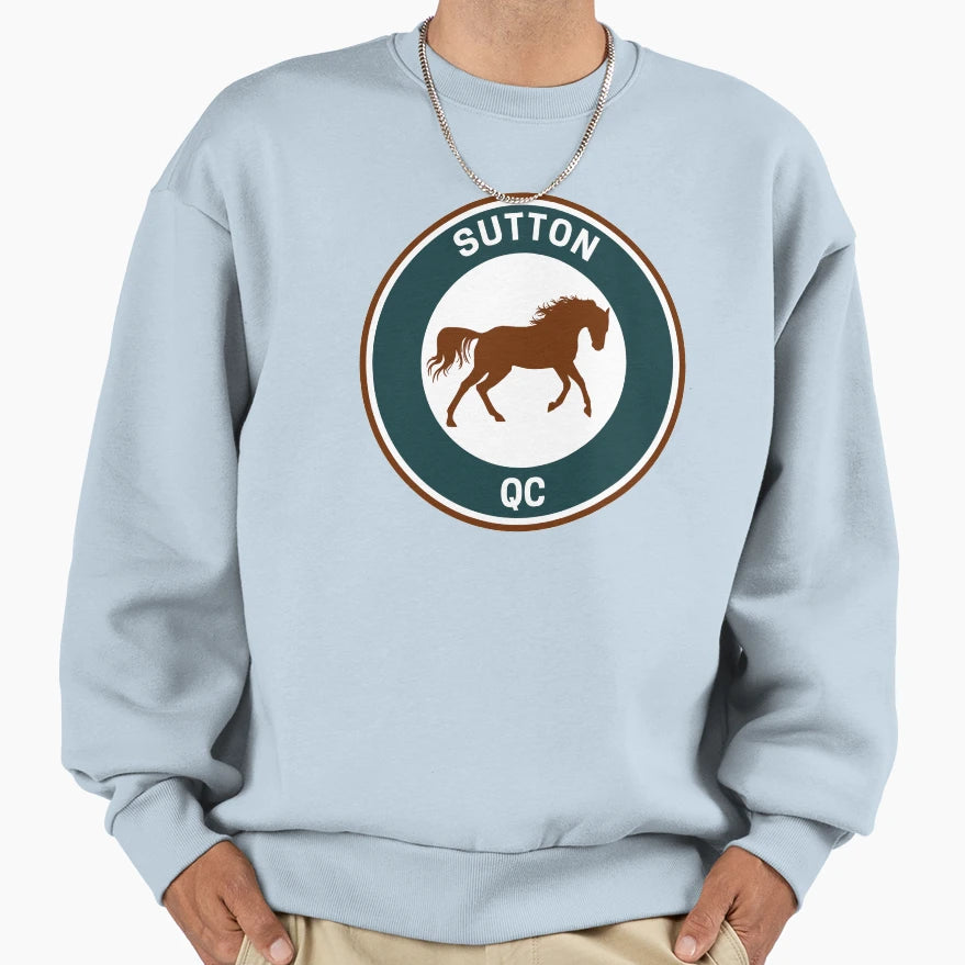 Sutton Quebec Sweatshirt - Novelty Apparel for Adults - T-Shirt, Sweatshirt, Hoodie