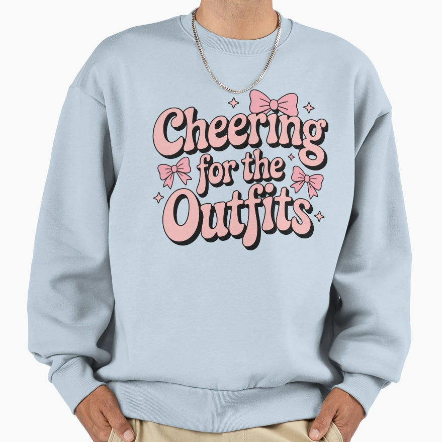 Cheering Outfits Sweatshirt - Streetwear Style Men Women - T-Shirt, Sweatshirt, Hoodie