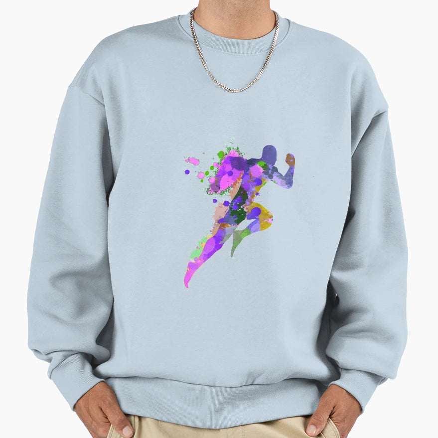 Running Sweatshirt - Streetwear Style Unisex - T-Shirt, Sweatshirt, Hoodie