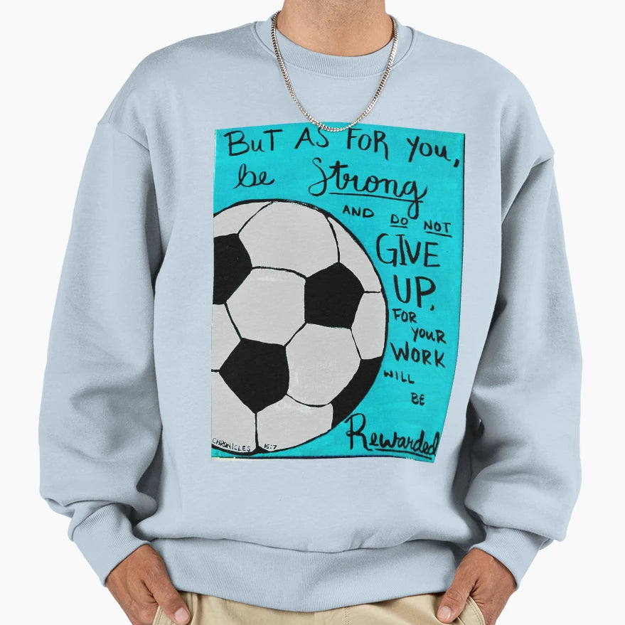 Soccer Sweatshirt - Minimalist Print Men Women - T-Shirt, Sweatshirt, Hoodie