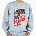 Play Passion Soccer Hope 80S Sweatshirt - Aesthetic Graphic Unisex - T-Shirt, Sweatshirt, Hoodie