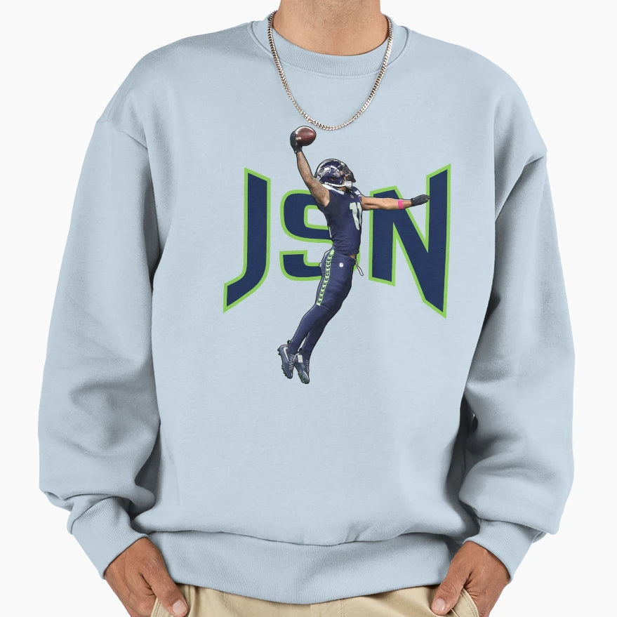 Jaxon Smith Njigba Dunk Sweatshirt - Casual Everyday Wear Men Women - T-Shirt, Sweatshirt, Hoodie