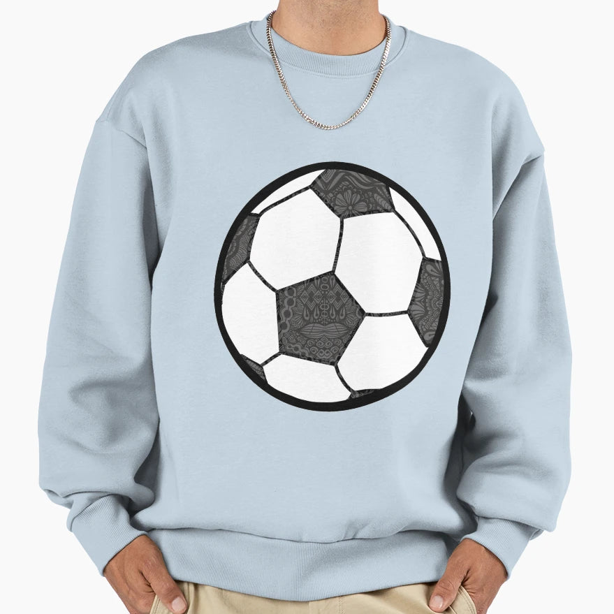 Soccer Ball Sweatshirt - Streetwear Style Unisex - T-Shirt, Sweatshirt, Hoodie