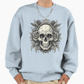 Ugly Heavy Metal Skull Sweatshirt - Casual Everyday Wear Unisex - T-Shirt, Sweatshirt, Hoodie