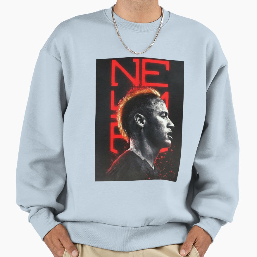Black Wallpaper Neymar Sweatshirt - Casual Everyday Wear for Adults - T-Shirt, Sweatshirt, Hoodie