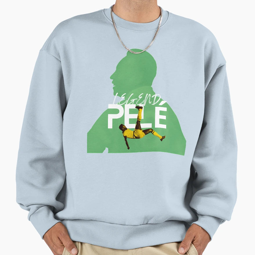Pele Soccer Brazil Player T-Shirt - Streetwear Style Unisex - T-Shirt, Sweatshirt, Hoodie