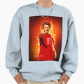 Funky J Fryer Fire Sweatshirt - Novelty Apparel Unisex - T-Shirt, Sweatshirt, Hoodie
