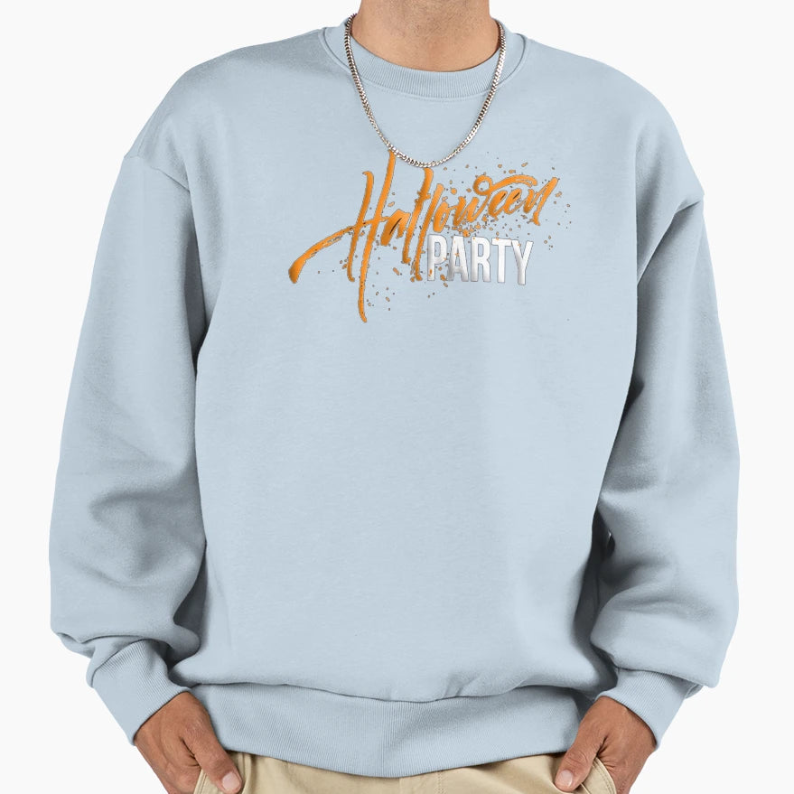 Halloween Party Sweatshirt - Minimalist Print Unisex - T-Shirt, Sweatshirt, Hoodie