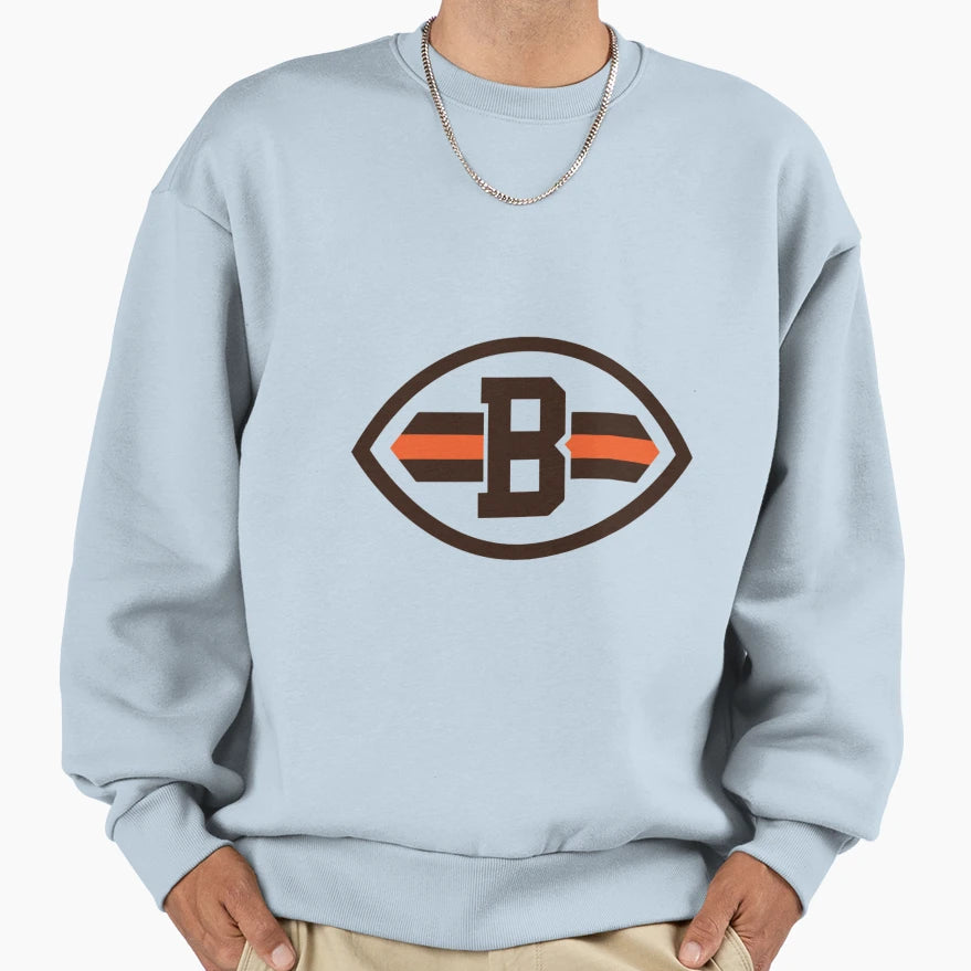 Cleveland Browns Football Sweatshirt - Casual Everyday Wear for Adults - T-Shirt, Sweatshirt, Hoodie