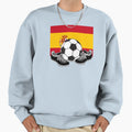 Spain Football Soccer Flag Sweatshirt - Fun Novelty Design Unisex - T-Shirt, Sweatshirt, Hoodie