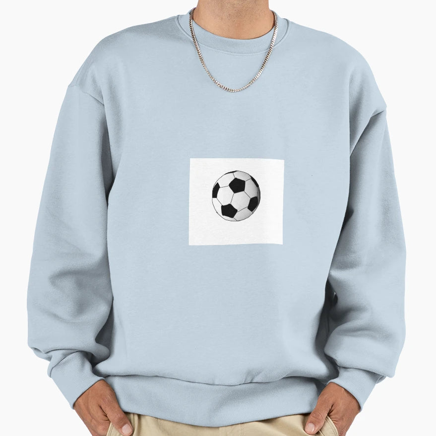 Soccer Ball Sweatshirt - Casual Everyday Wear Unisex - T-Shirt, Sweatshirt, Hoodie
