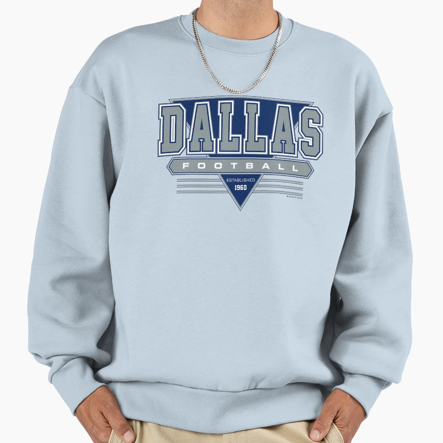 Dallas Football Cowboys Inspired Sweatshirt - Casual Everyday Wear Unisex - T-Shirt, Sweatshirt, Hoodie