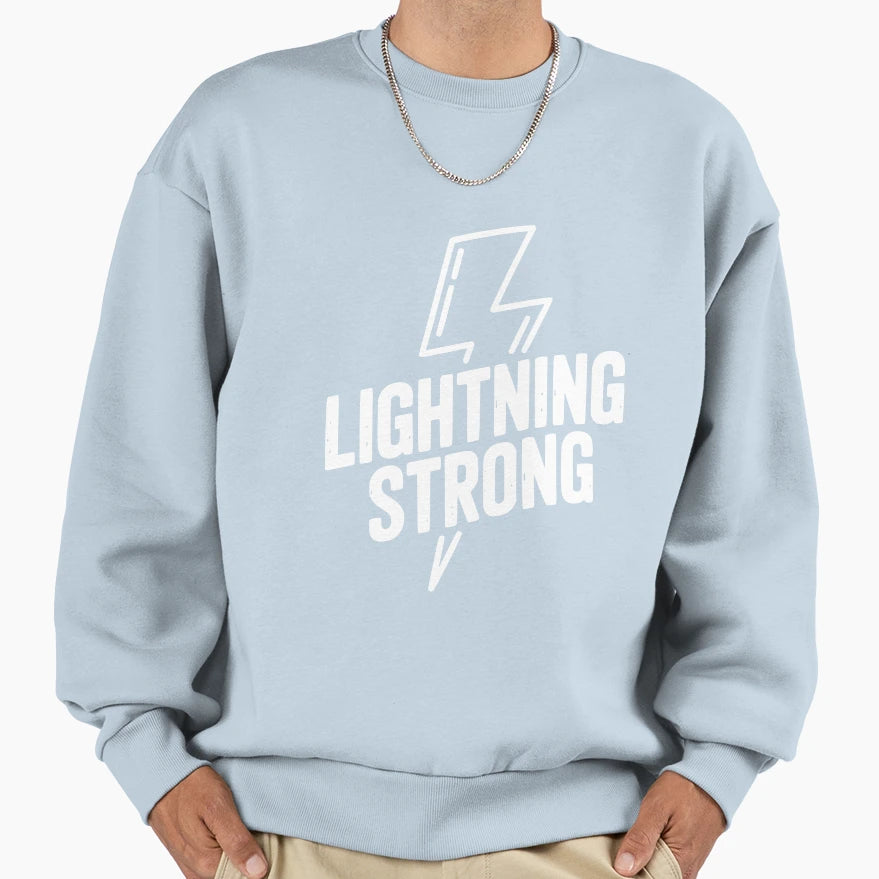 Lightning Strong Sweatshirt - Streetwear Style Men Women - T-Shirt, Sweatshirt, Hoodie