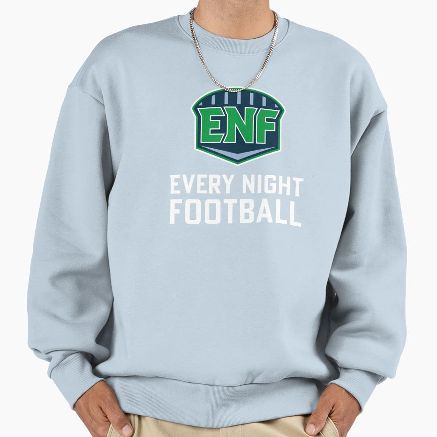 Every Night Football Primary Sweatshirt - Custom Art Print for Adults - T-Shirt, Sweatshirt, Hoodie
