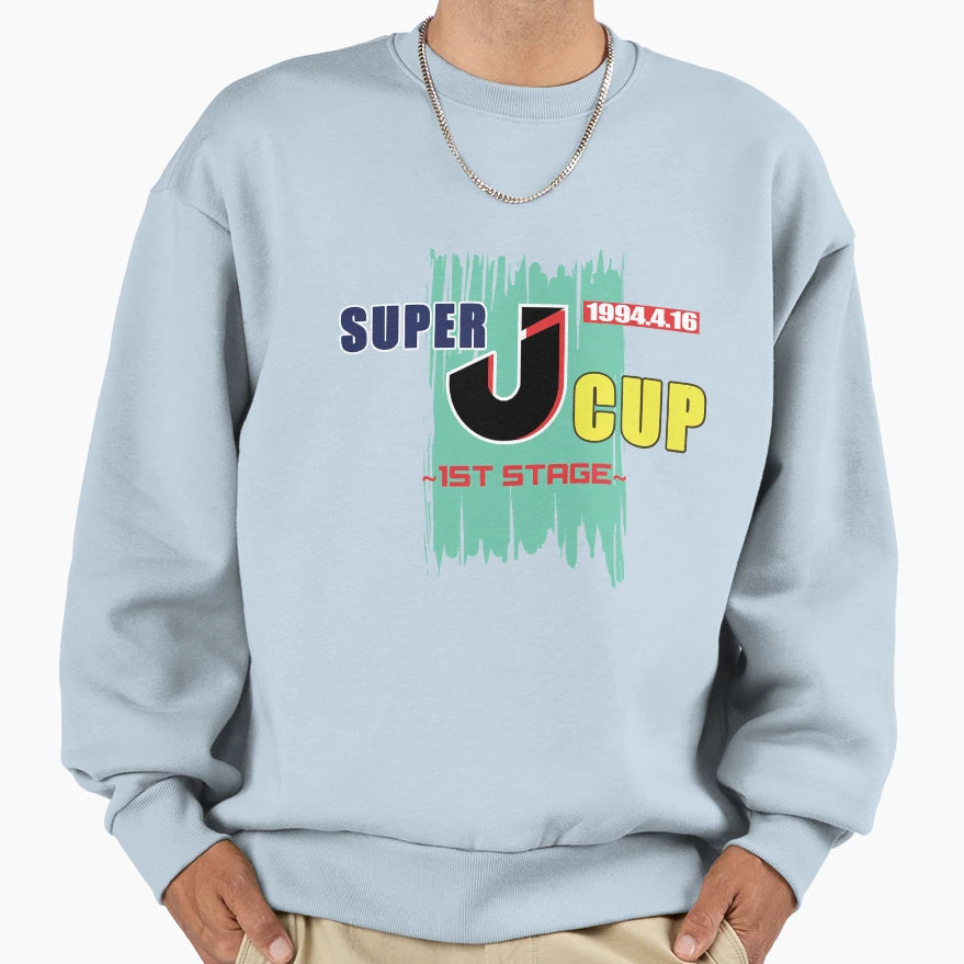 Super J Cup Sweatshirt - Aesthetic Graphic Men Women - T-Shirt, Sweatshirt, Hoodie