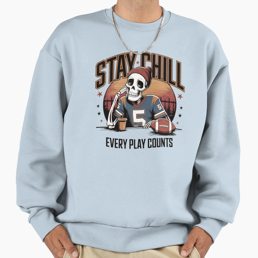 Stay Play Hard Sweatshirt - Graphic Print Unisex - T-Shirt, Sweatshirt, Hoodie