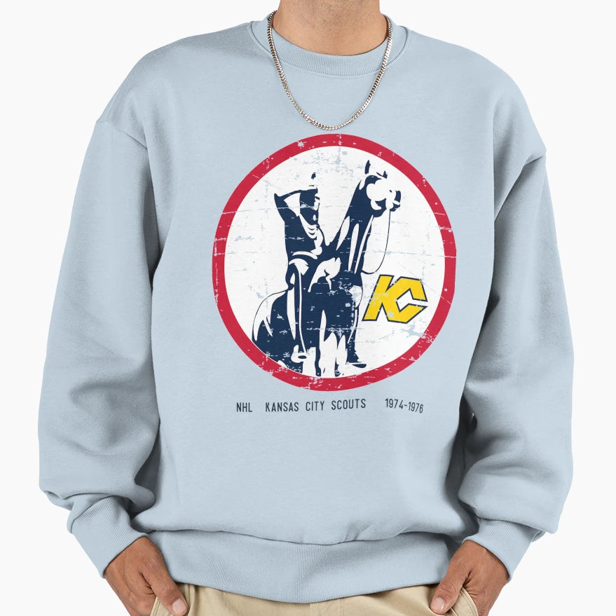 Kansas City Scouts Sweatshirt - Fun Novelty Design Men Women - T-Shirt, Sweatshirt, Hoodie