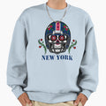 New York Ny Football Helmet Sugar Sweatshirt - Trendy Graphic Men Women - T-Shirt, Sweatshirt, Hoodie