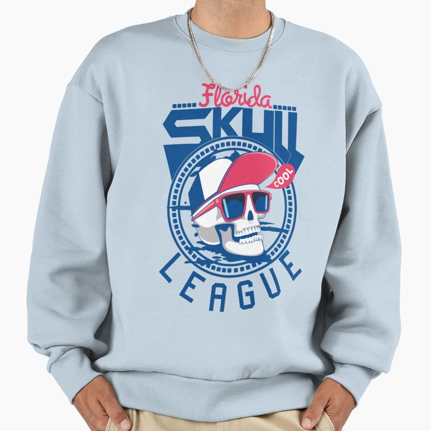 Skull Sweatshirt - Streetwear Style for Adults - T-Shirt, Sweatshirt, Hoodie