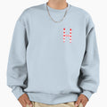 Candy Cane H Sweatshirt - Unique Graphic Unisex - T-Shirt, Sweatshirt, Hoodie