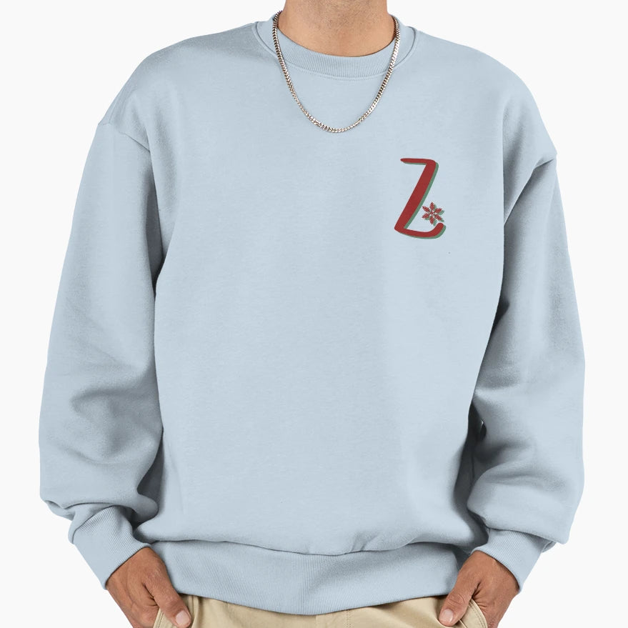 Holiday Monogram Z Sweatshirt - Aesthetic Graphic Unisex - T-Shirt, Sweatshirt, Hoodie