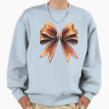 Coquette Bow Pumpkin American Sweatshirt - Aesthetic Graphic Unisex - T-Shirt, Sweatshirt, Hoodie