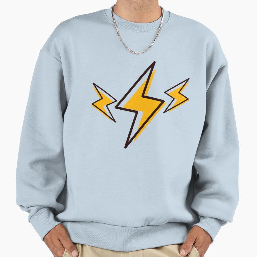 Lightnings Sweatshirt - Minimalist Print Unisex - T-Shirt, Sweatshirt, Hoodie