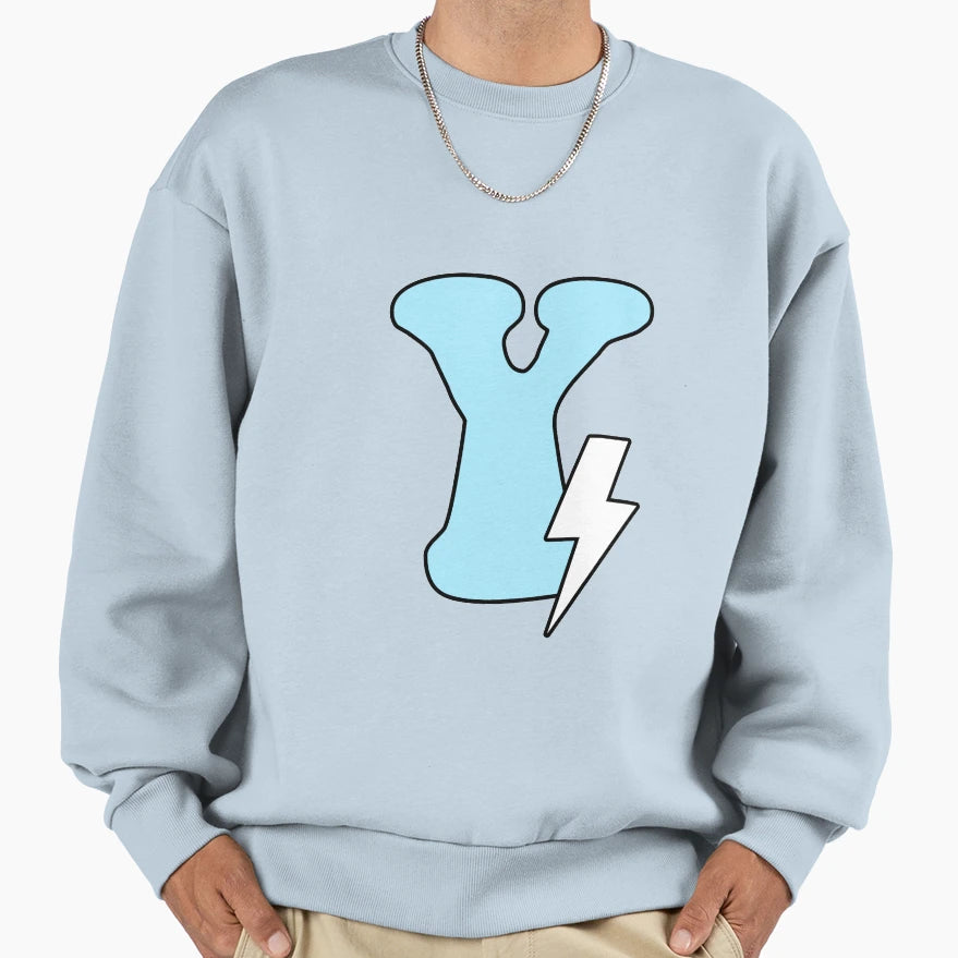 Y Lightning Sweatshirt - Casual Everyday Wear for Adults - T-Shirt, Sweatshirt, Hoodie