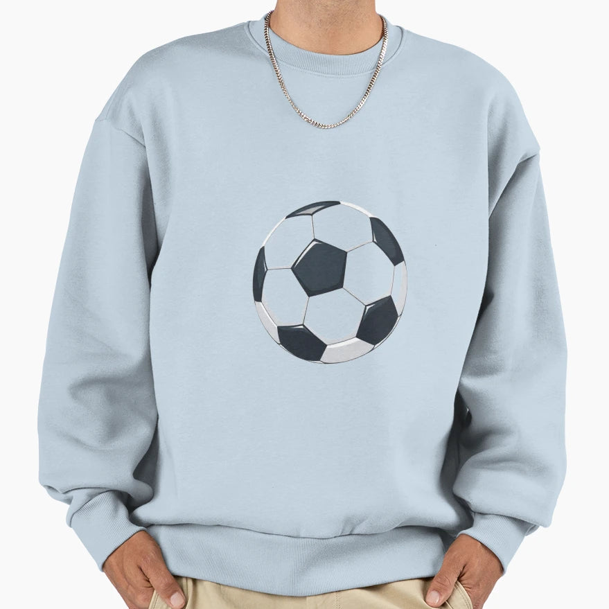 Soccer Ball Sweatshirt - Unique Graphic Men Women - T-Shirt, Sweatshirt, Hoodie