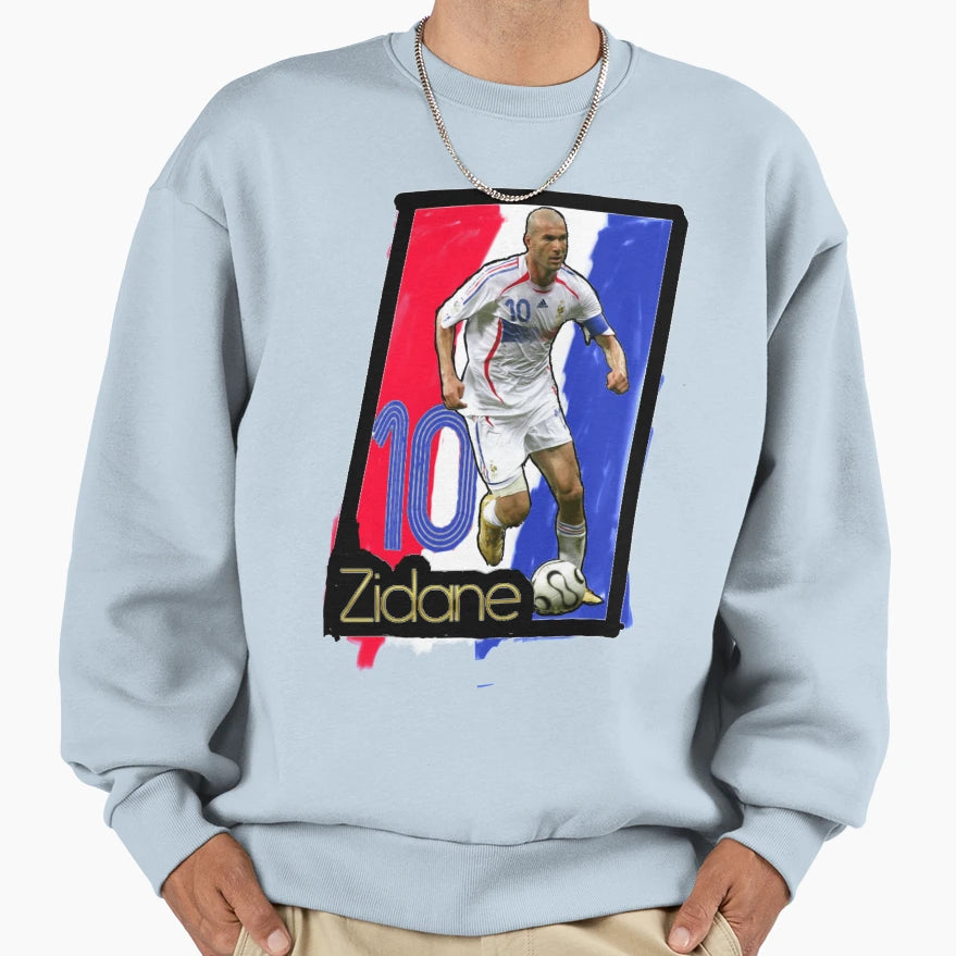 Zidane Sweatshirt - Novelty Apparel Men Women - T-Shirt, Sweatshirt, Hoodie