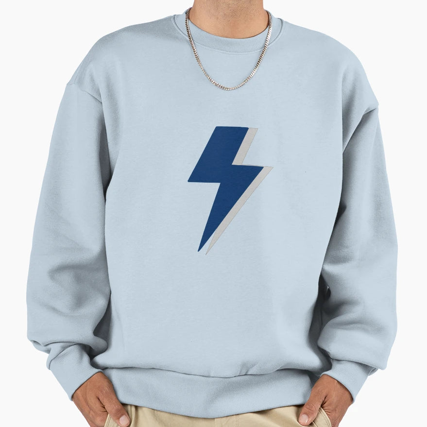 Cnu Lightning Bolt Sweatshirt - Casual Everyday Wear for Adults - T-Shirt, Sweatshirt, Hoodie