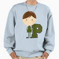 P Is Pilot Illustration Sweatshirt - Casual Everyday Wear Men Women - T-Shirt, Sweatshirt, Hoodie