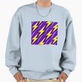 Vibrant Neon Glow Futuristic Sweatshirt - Minimalist Print for Adults - T-Shirt, Sweatshirt, Hoodie