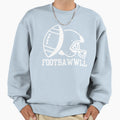 Footbawwll Sweatshirt - Graphic Print Men Women - T-Shirt, Sweatshirt, Hoodie