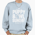 Puppy Bowl Sunday Super Football Sweatshirt - Streetwear Style for Adults - T-Shirt, Sweatshirt, Hoodie
