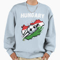 Hungary Football Sweatshirt - Custom Art Print for Adults - T-Shirt, Sweatshirt, Hoodie