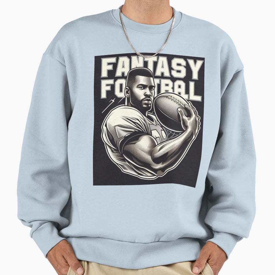 Fantasy Football Player Sweatshirt - Unique Graphic Unisex - T-Shirt, Sweatshirt, Hoodie