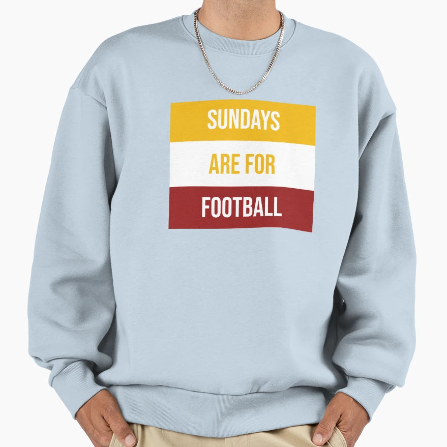 Sundays Are Football Sweatshirt - Unique Graphic Unisex - T-Shirt, Sweatshirt, Hoodie