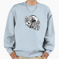 American Football Helmet Equipment Sweatshirt - Aesthetic Graphic Unisex - T-Shirt, Sweatshirt, Hoodie
