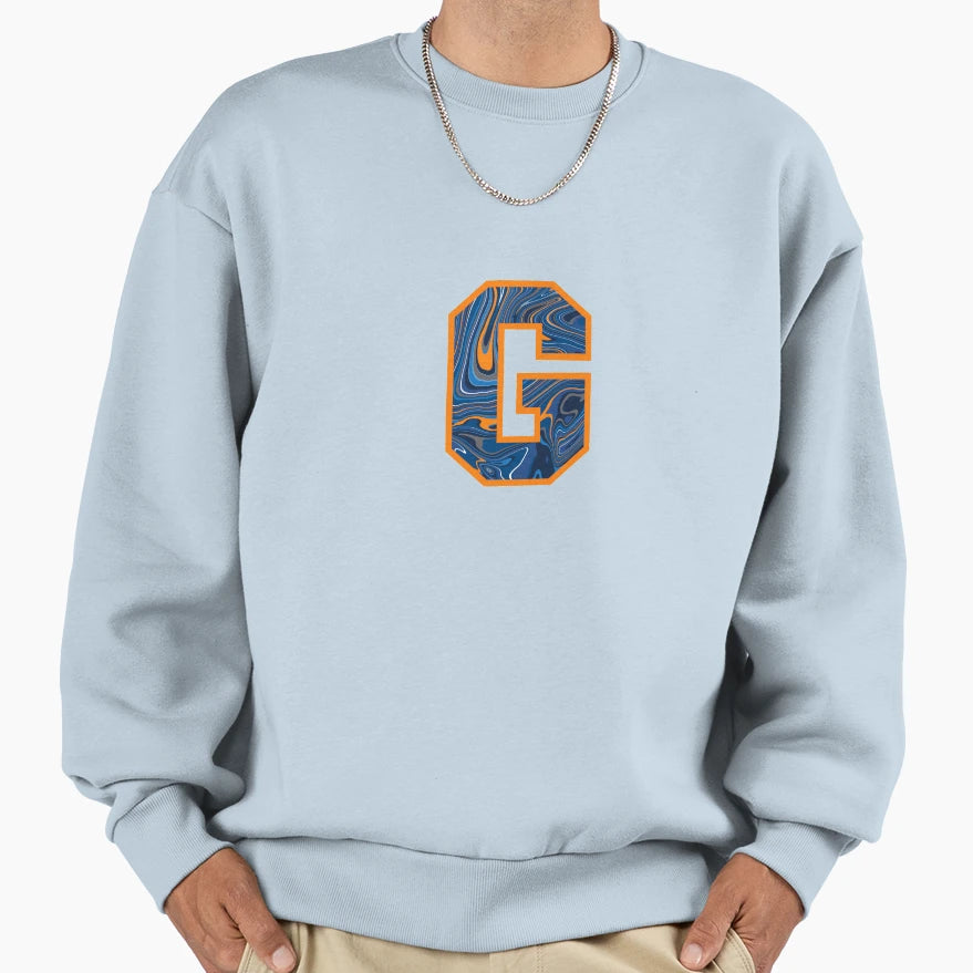 Gettysburg College Swirly G Sweatshirt - Casual Everyday Wear for Adults - T-Shirt, Sweatshirt, Hoodie