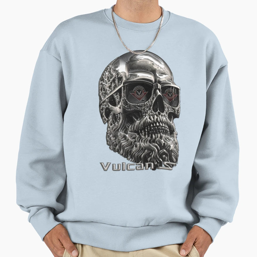 Vulcan S 650 Skull Sweatshirt - Streetwear Style Men Women - T-Shirt, Sweatshirt, Hoodie
