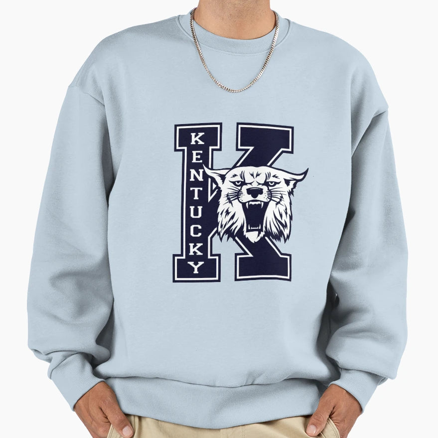 Uk Wildcat Sweatshirt - Novelty Apparel Unisex - T-Shirt, Sweatshirt, Hoodie