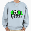 Soccer Goal Getter Sweatshirt - Aesthetic Graphic Men Women - T-Shirt, Sweatshirt, Hoodie