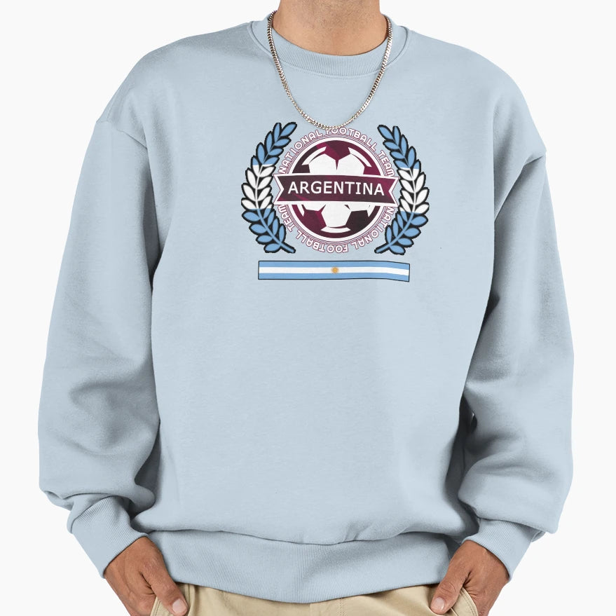 Argentina New Football Supporters Sweatshirt - Streetwear Style Men Women - T-Shirt, Sweatshirt, Hoodie