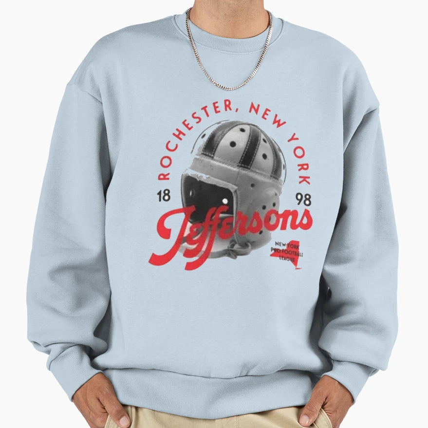 Rochester Jeffersons Football Sweatshirt - Graphic Print for Adults - T-Shirt, Sweatshirt, Hoodie
