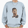Christiano Ronaldo Fan Art Sweatshirt - Fun Novelty Design for Adults - T-Shirt, Sweatshirt, Hoodie