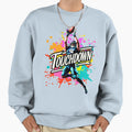 American Football Touchdown Catch Sweatshirt - Graphic Print Men Women - T-Shirt, Sweatshirt, Hoodie
